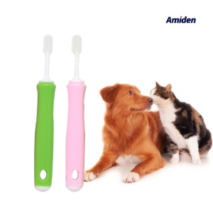 아미덴 멍냥이칫솔 2개입 소형견 고양이용 애견 양치